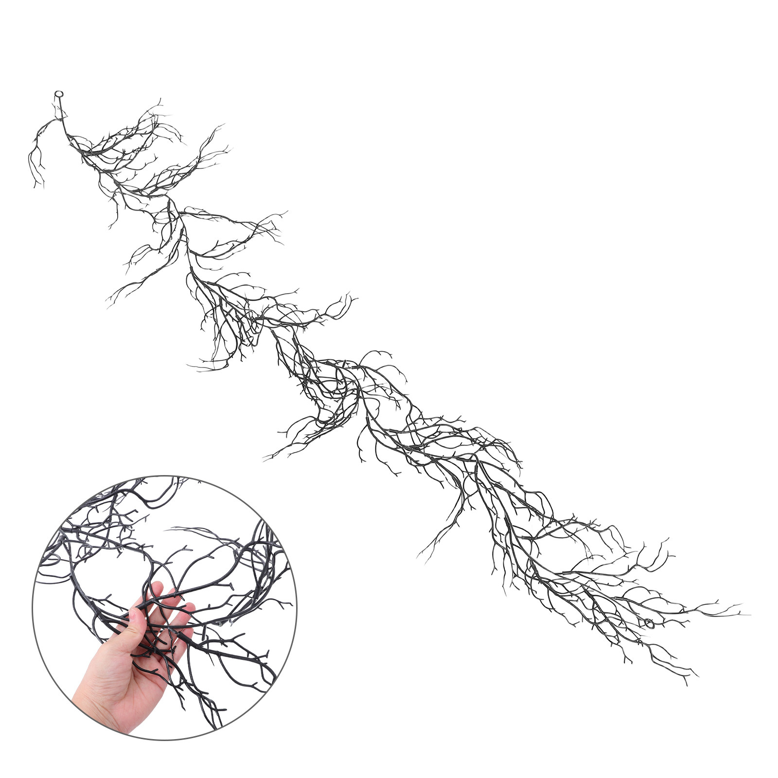 Black Decorative Vine Curly Wi - Branch Curly Willow 评论和价格