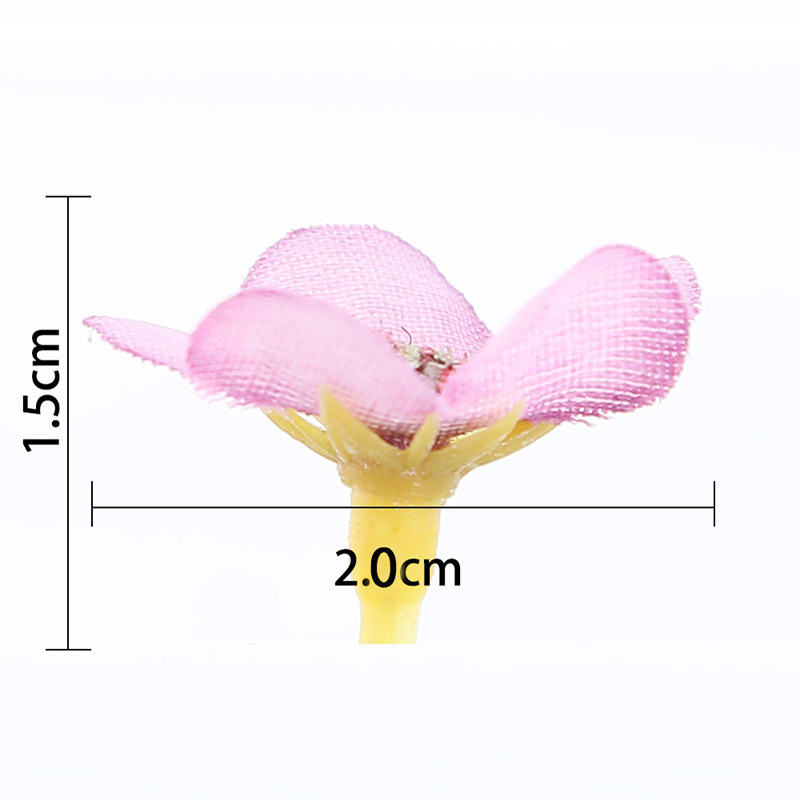 50&100pcs Mini Silk Mix Color  - Baby Breath Dried 评论和价格