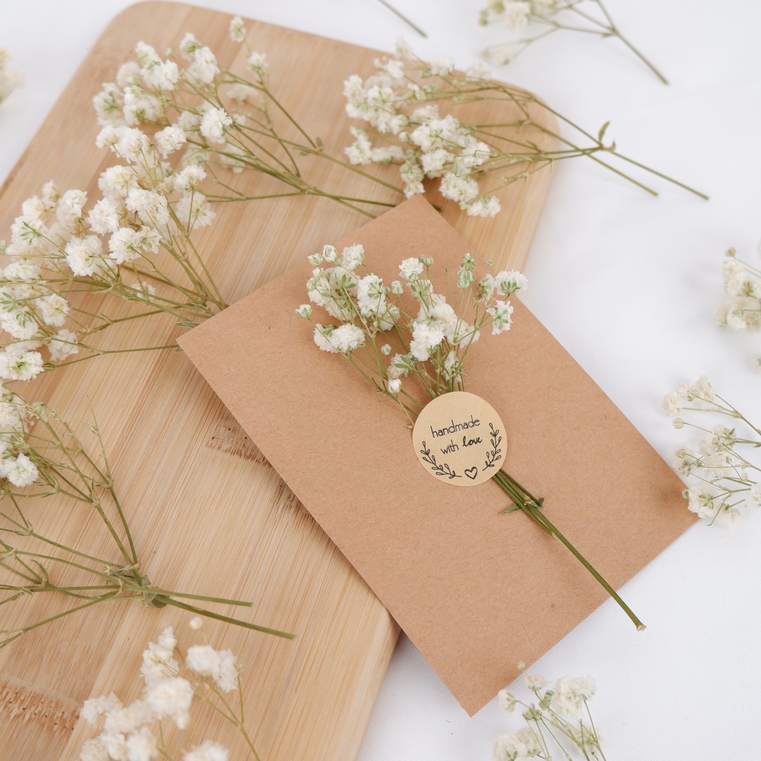 Dried Flowers White Mini Dried - Baby Breath Dried 评论和价格