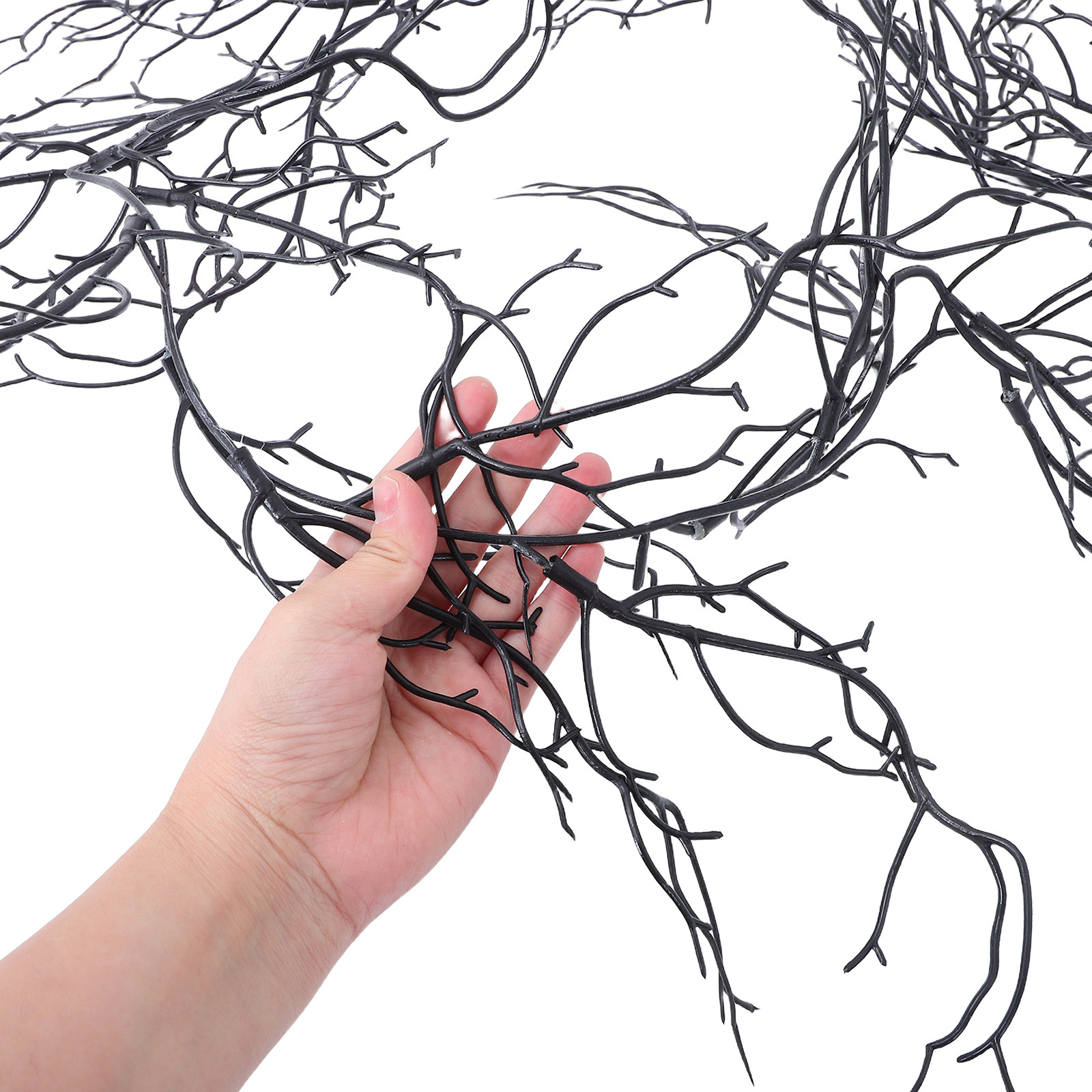 Black Decorative Vine Realisti - Branch Curly Willow 评论和价格