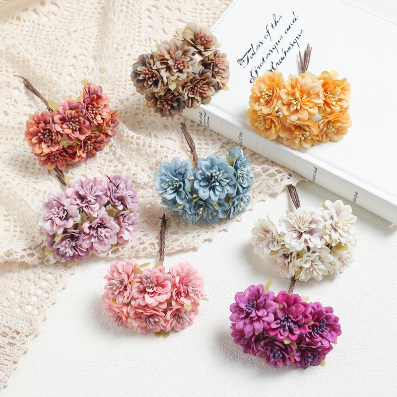 11CM Fake Silk Daisy Artificia - Baby Breath Dried 评论和价格