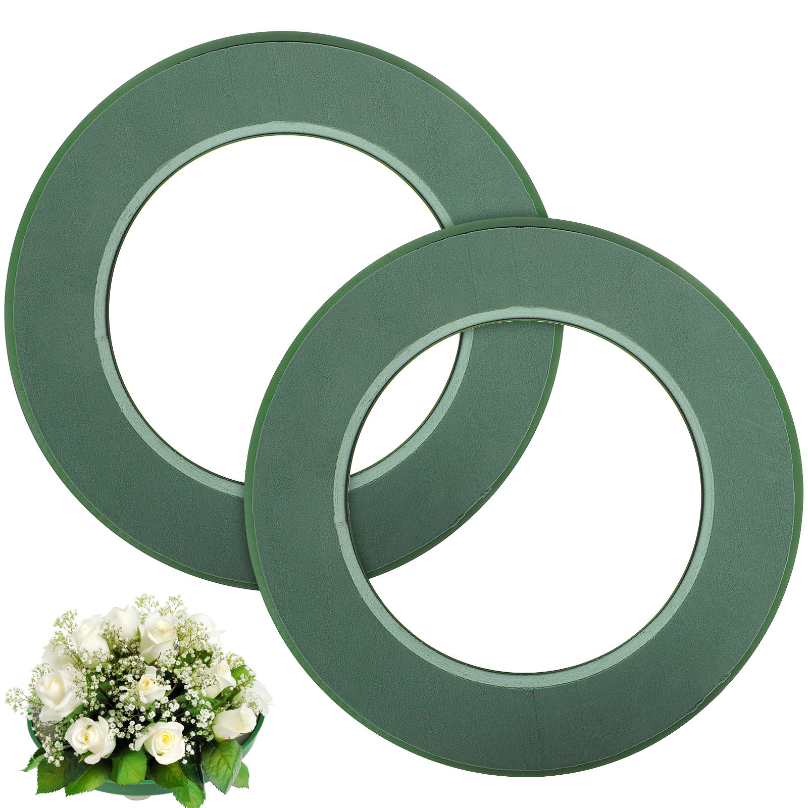2Pcs Suction Cup Floral Foam W - Florist Wreath Supply 评论和价格