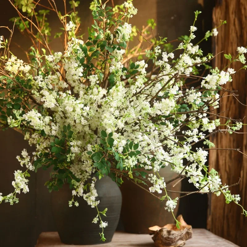Artificial Flowers 100cm Snow  - Baby Breath Dried 评论和价格
