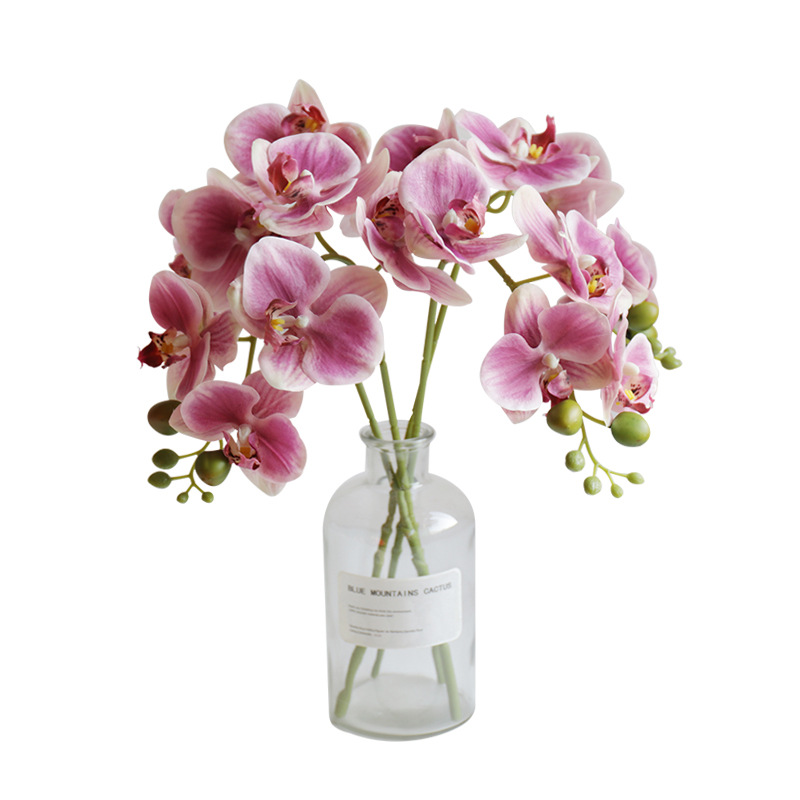Artificial Orchid Flower 45cm/ - Baby Breath Dried 评论和价格