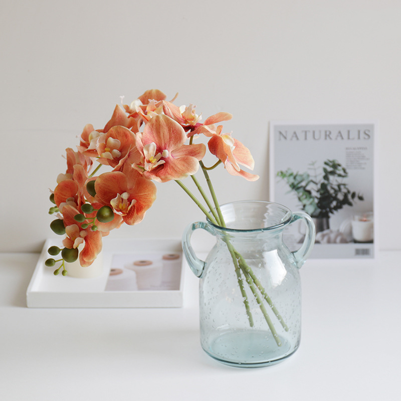 Artificial Orchid Flower 45cm/ - Baby Breath Dried 评论和价格