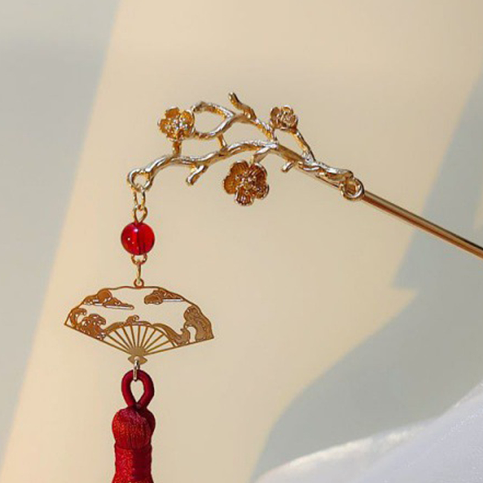 Retro Flower Tassel Hairpin Fo - Supply Florist 评论和价格