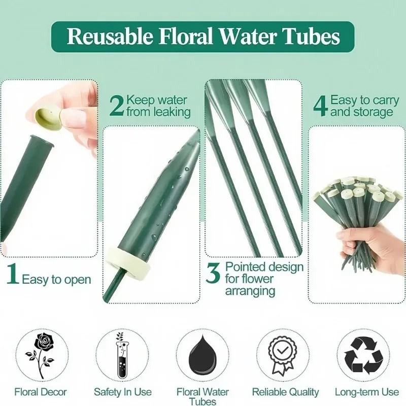 top quality 60 pcs floral wate - Quality Florist Supply 评论和价格