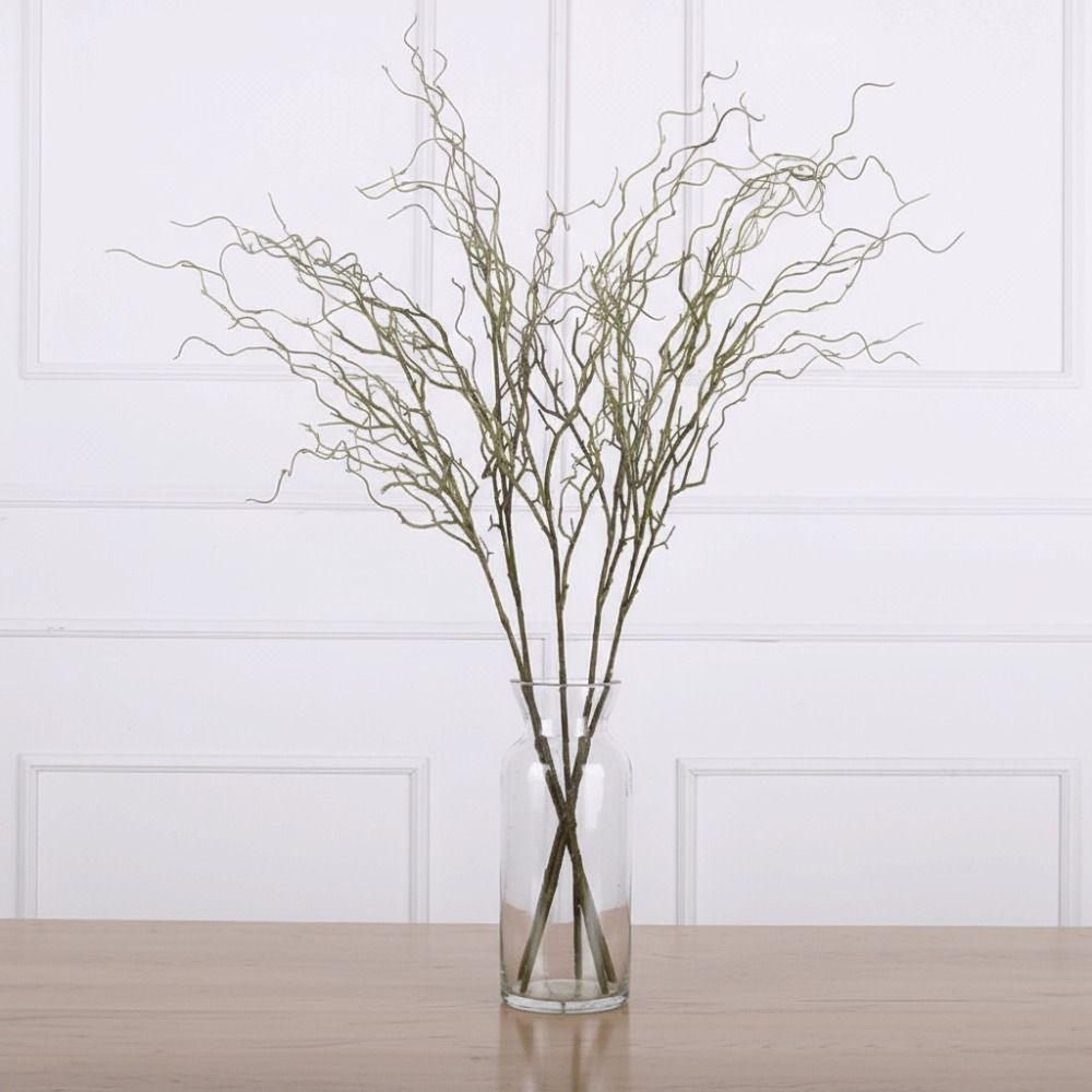 120cm Length Artificial Willow - Branch Curly Willow 评论和价格